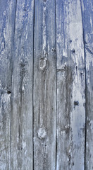 Wooden background in white and gray. Wood surface in vintage tone. Smooth light natural wood texture