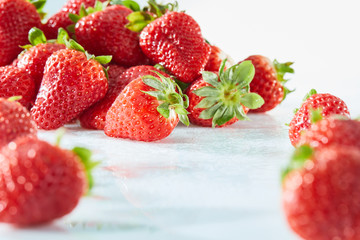 frische Erdbeeren