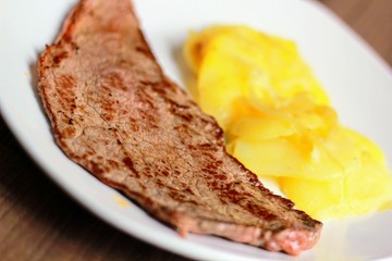 Filete ternera plancha