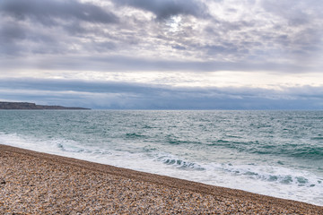 Chesil Beach Seaside - Pebble Beach