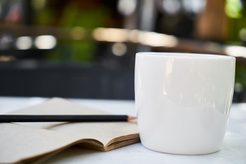 Coffee and Notebook