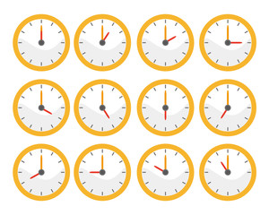 時計　時間　アイコン　目覚まし時計　アラーム