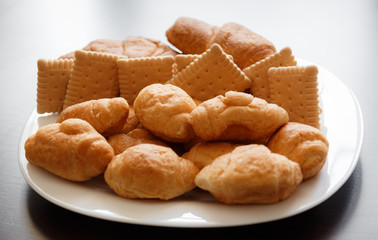 croissant , croissants, bun, buns