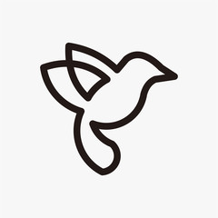 bird icon logo