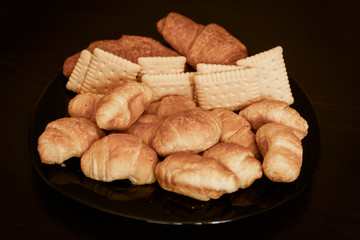 croissant , croissants, bun, buns