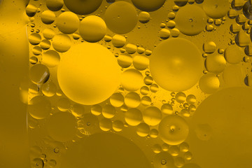 Bright rainbow bubbles abstract background. Oil and water abstract pattern.