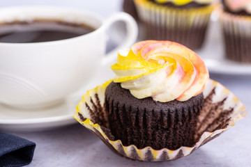 Chocolate Cupcake With Buttercream Icing