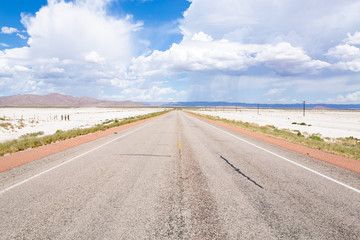 Texas Mountain Trail, Highway US 180 in Texas, USA