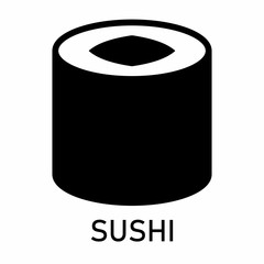 Sushi icon illustration