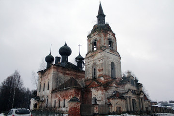 Fototapeta premium abandoned temple
