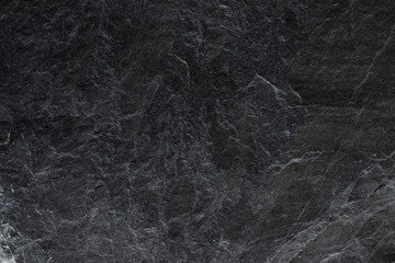 Dark grey black slate background or texture.