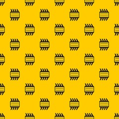 CPU pattern seamless vector repeat geometric yellow for any design