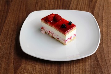 Tarta mousse fresa