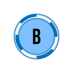 Initial Letter Logo B Template Vector Design