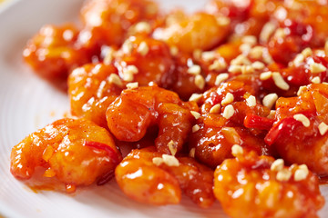 Ebi chili, Japanese stir fried shrimp with chili sauce