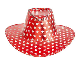 Red hat with white stars
