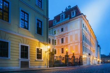Fototapeta premium DRESDEN, GERMANY - July 23, 2017: antique building view in Dresden, Germany