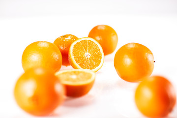Orangen Frucht Obst saftig