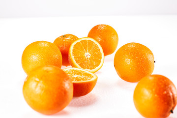 Orangen Frucht Obst saftig