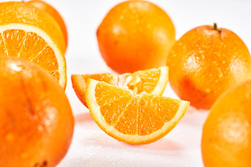 Orangen Frucht Obst saftig