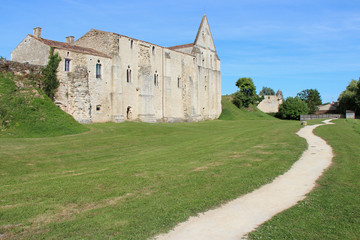 Fototapeta na wymiar Maillezais abbey (Vendée - France)