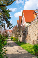 Fototapeta na wymiar Zwingenberg an der Bergstrasse 