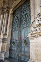 The majestic door of the Sacre Coeur in Paris - Paris, France