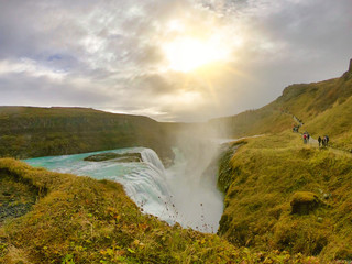 Gulfoss in Island