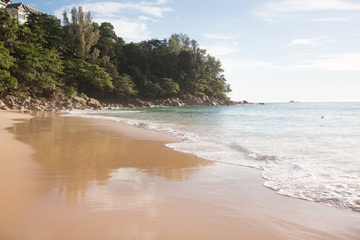 Background sand,Bright in Phuket Thailand