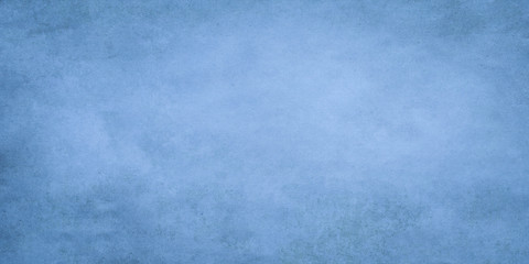 Blue wide grunge effect texture.