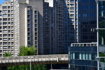 La Defense; France - may 25 2017 : La Defense district