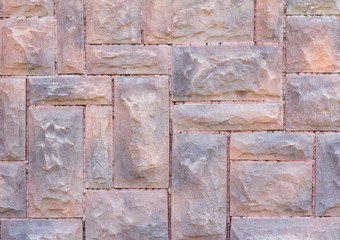 stone background,wall texture decorated with decorative stone