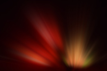 firework blur abstract red tone on black background