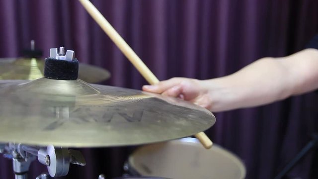 A crash hit is made. Close-up