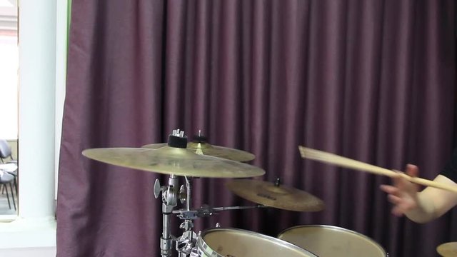 Crash strike on the plate. Overall plan