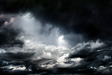 Obraz premium Dramatic Clouds Background