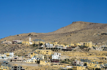 Jordan, Middle East, mountain village