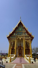 wat tongchai temple complex in phetchaburi