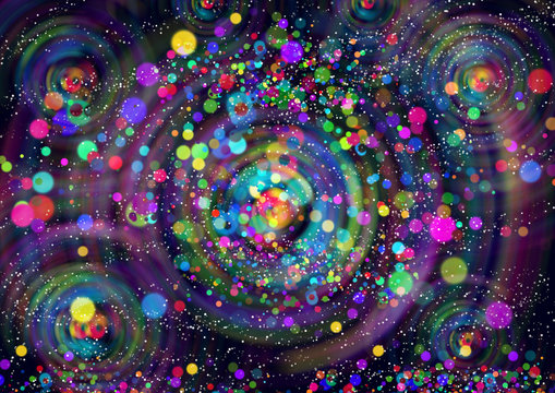 Fototapeta abstract fractal background