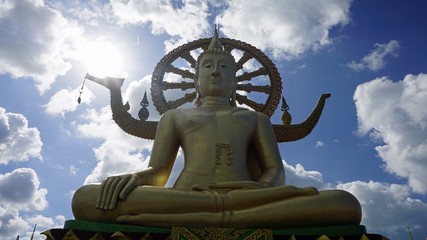 big buddha statue on koh samui