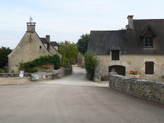 Fototapeta na wymiar village pierre