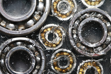 Ball Bearings In Ice