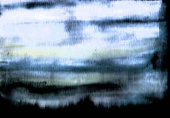 Naklejka premium Abstract colorful watercolor for background.