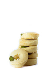 Traditional arabic cookies. Barazik Ma&rsquo;amol GHRAYBEH (MIDDLE EASTERN SHORTBREAD COOKIES)