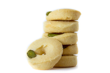 Traditional arabic cookies. Barazik Ma&rsquo;amol GHRAYBEH (MIDDLE EASTERN SHORTBREAD COOKIES)