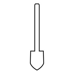 Shovel icon vector illustration