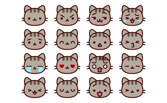 Cat Emoticon Free Icons – Free Design Resources