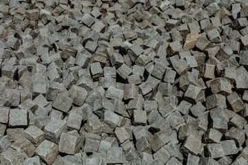 Granite Cube for Contruction