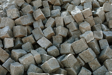 Granite Cube for Contruction