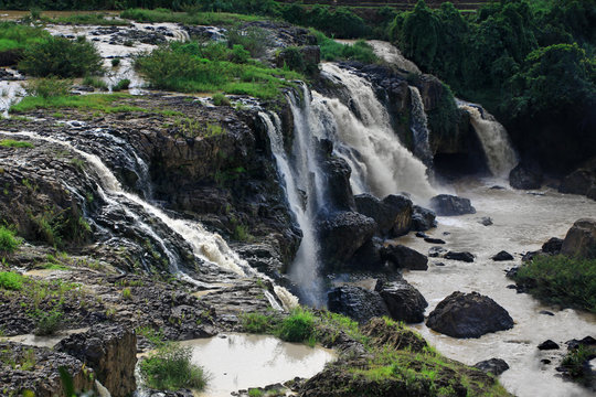 Waterfall, Sukabumi, West Java, Indonesia